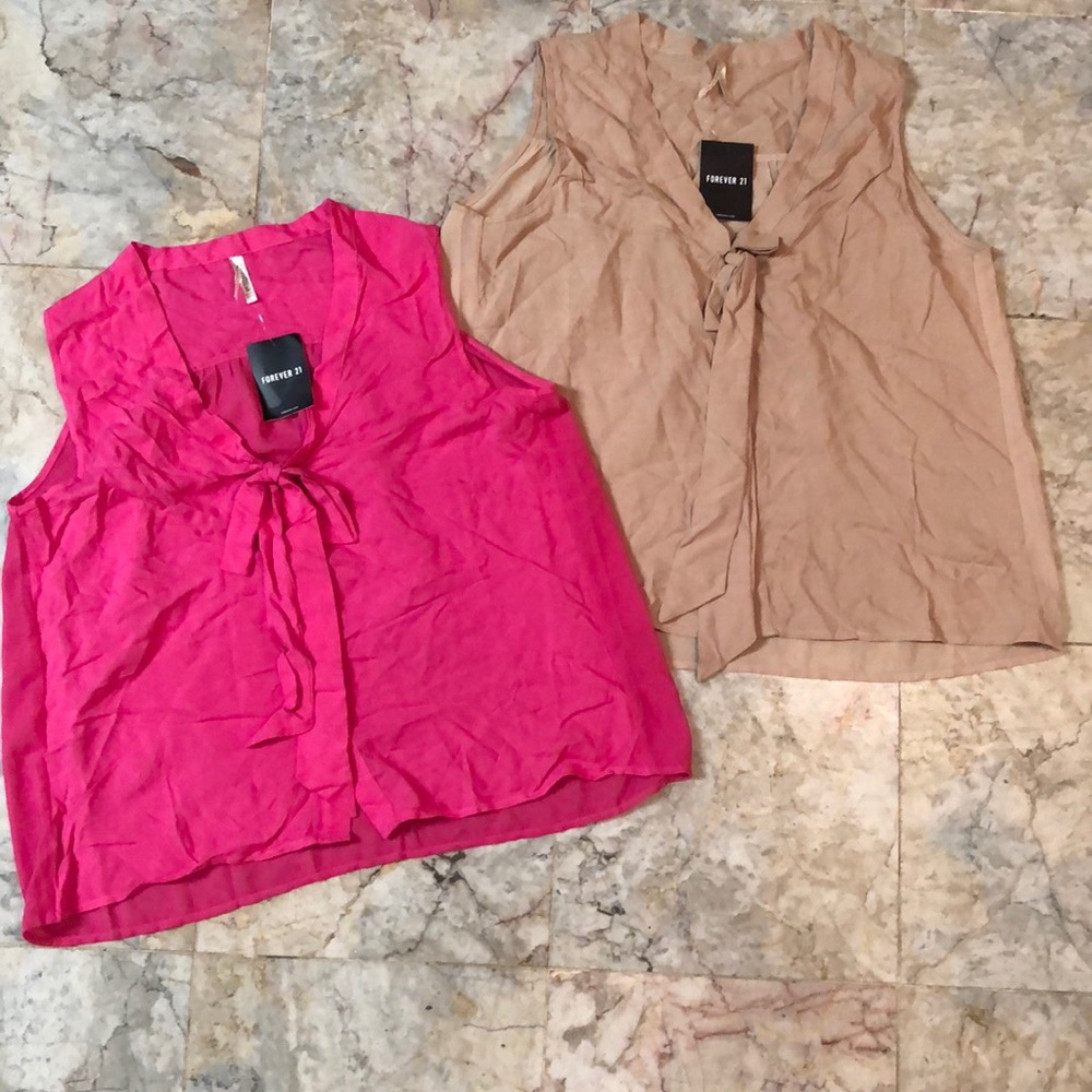 Forever 21 sleeveless woven top